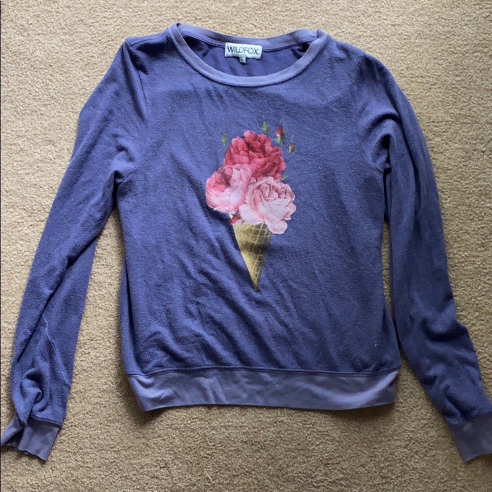 Wild Fox soft sweat shirt
